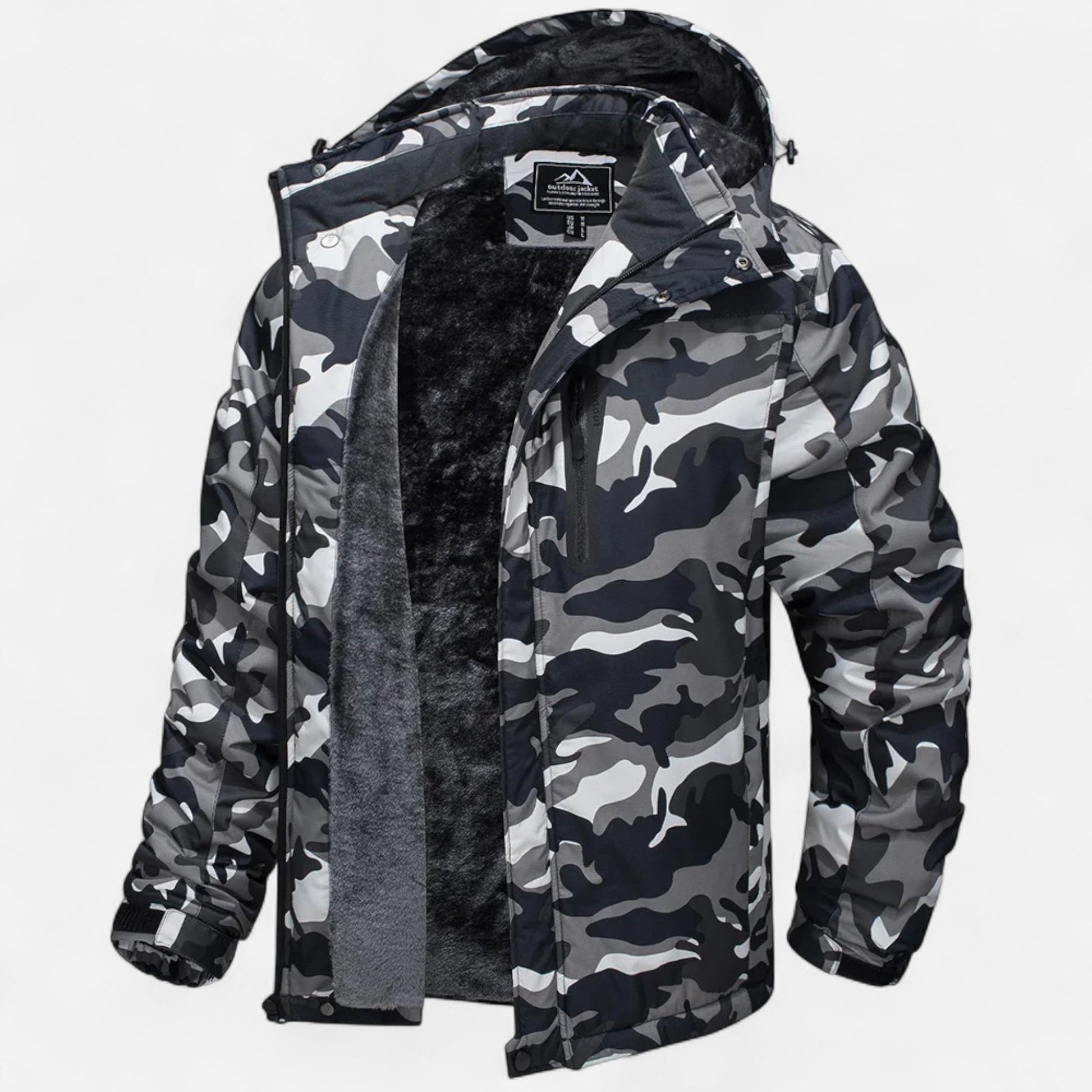 Javier | Parka Impermeable de Invierno con Forro Polar para Hombre 0