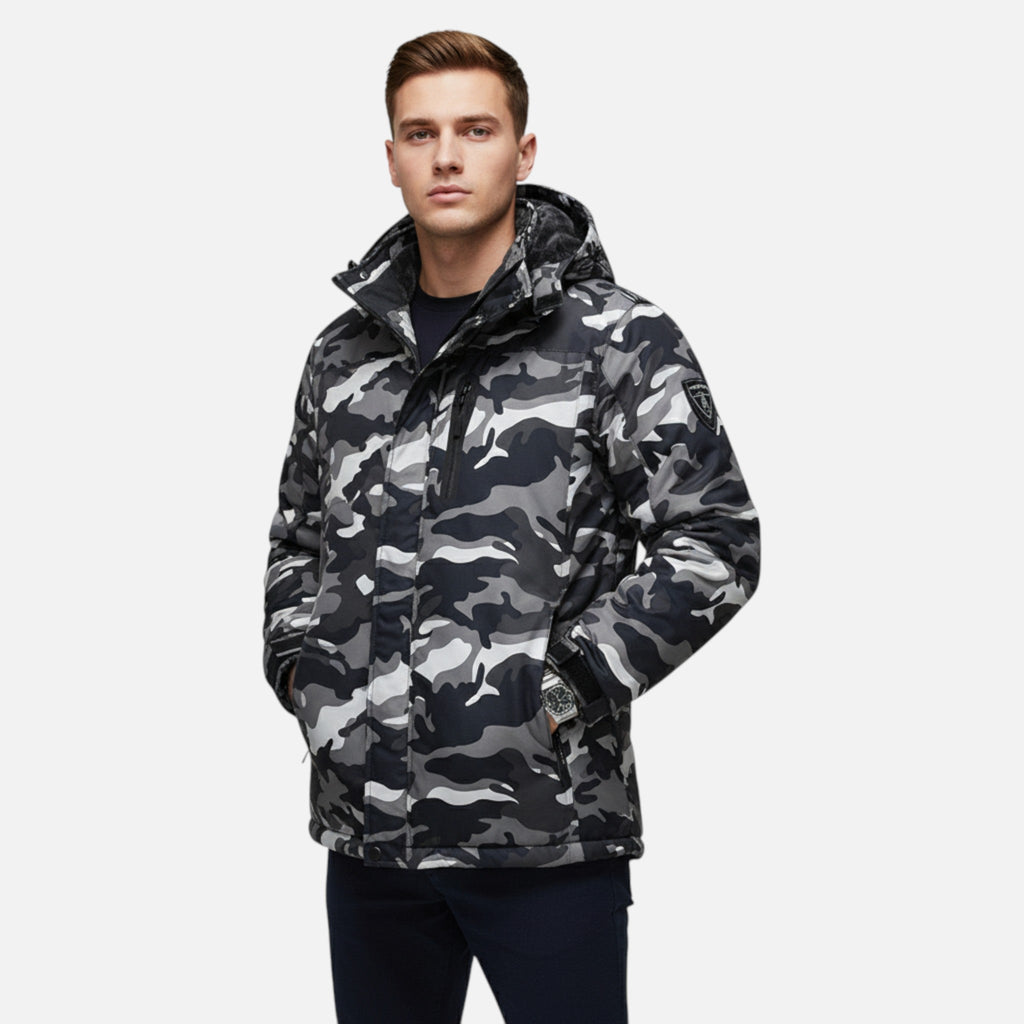 Javier | Parka Impermeable de Invierno con Forro Polar para Hombre 1