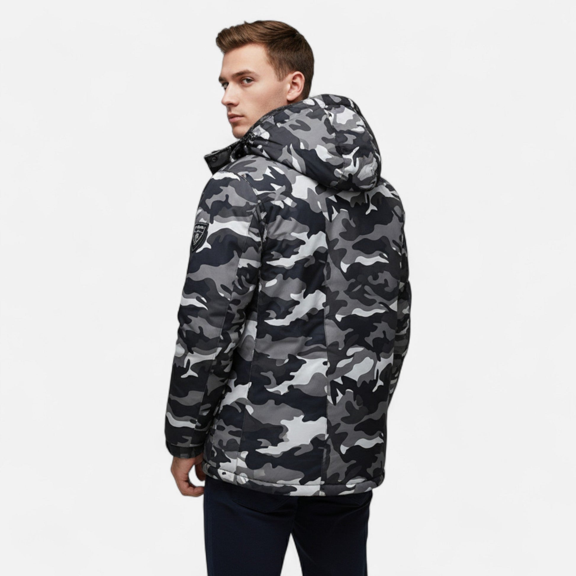 Javier | Parka Impermeable de Invierno con Forro Polar para Hombre 2