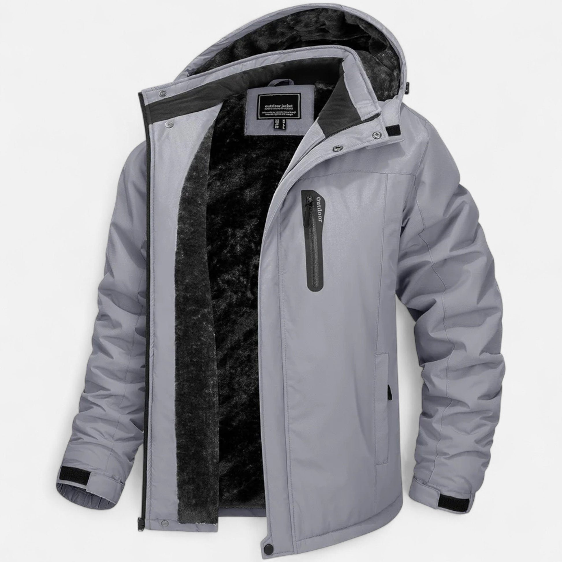 Javier | Parka Impermeable de Invierno con Forro Polar para Hombre 7