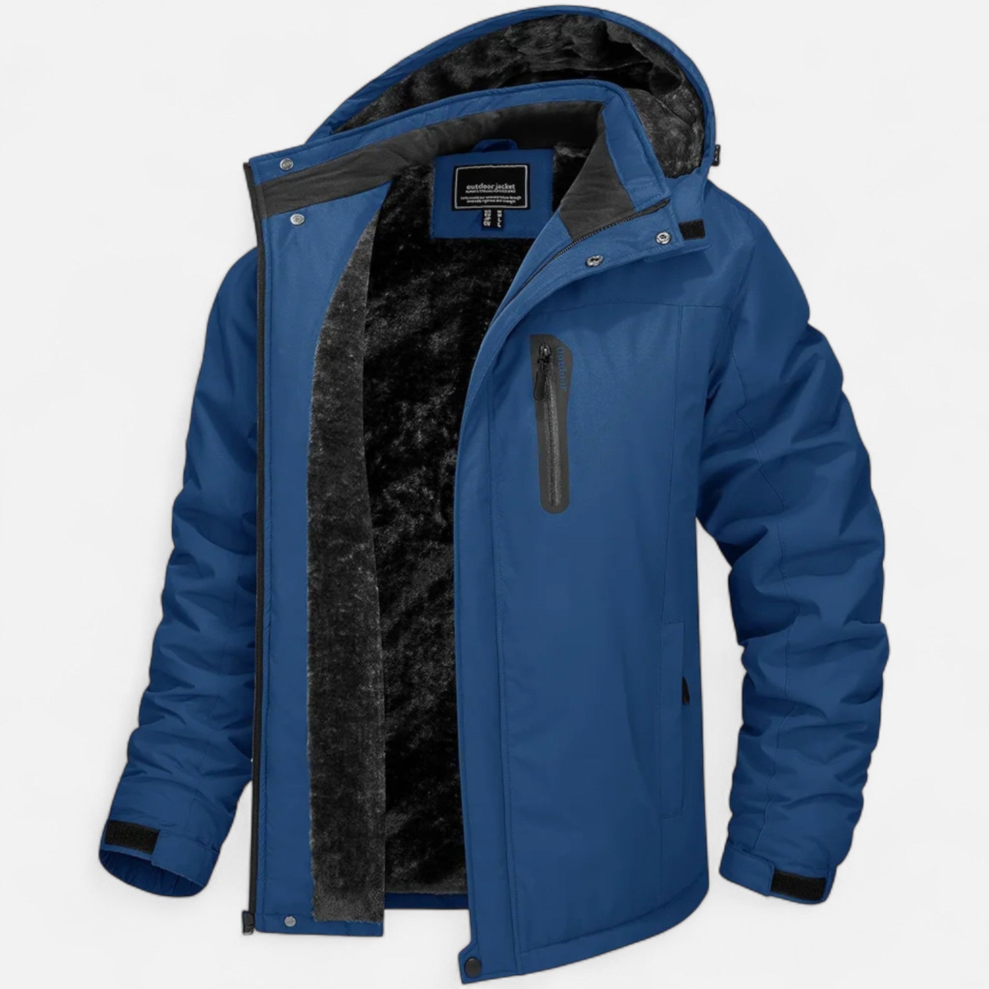 Javier | Parka Impermeable de Invierno con Forro Polar para Hombre 9