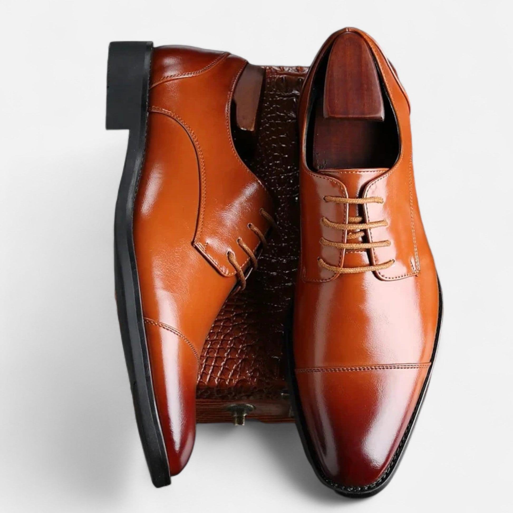 Javier | Zapatos Oxford Clásicos de Cuero para Hombre 3