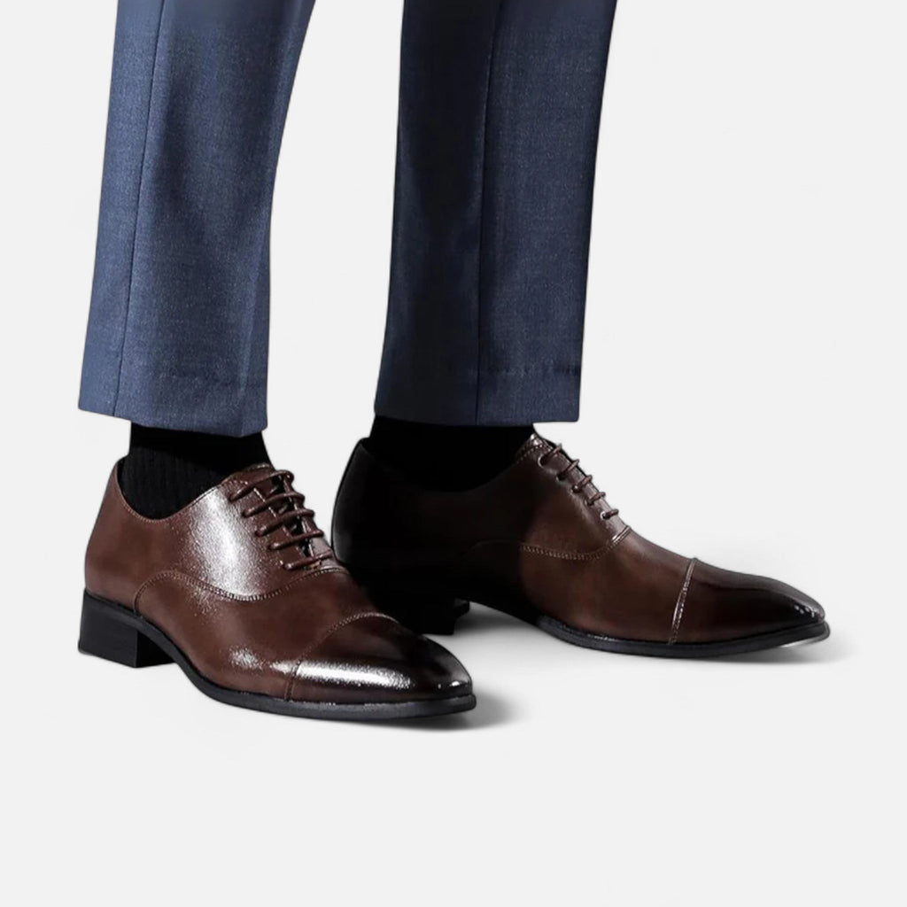 Javier | Zapatos Oxford de Cuero Elegantes para Hombre con Diseño Clásico 2