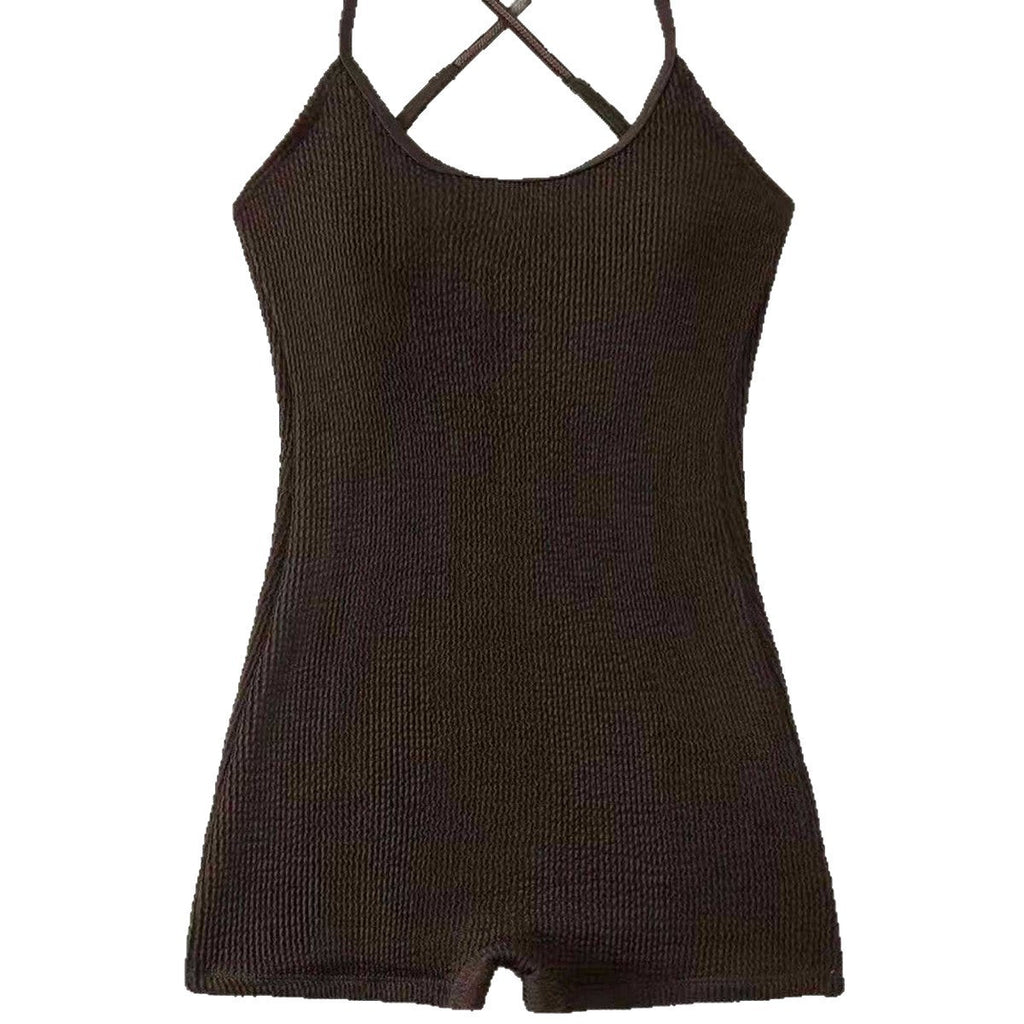 Lucía | Bañador Shorty Deportivo para Mujer con Tejido Texturizado Ideal para Playa 5