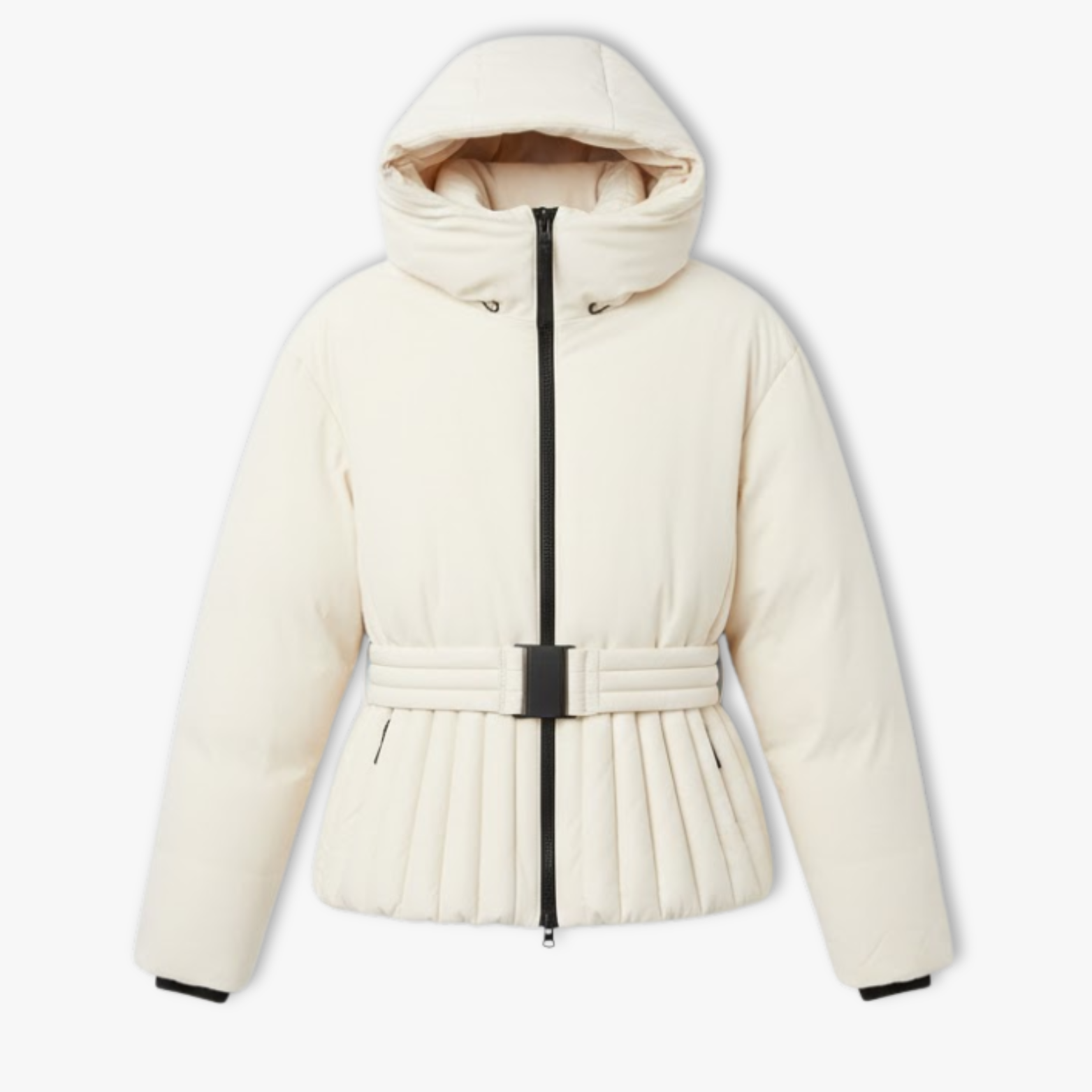 Lucía | Chaqueta de Esquí Peplum con Capucha para Mujer 1