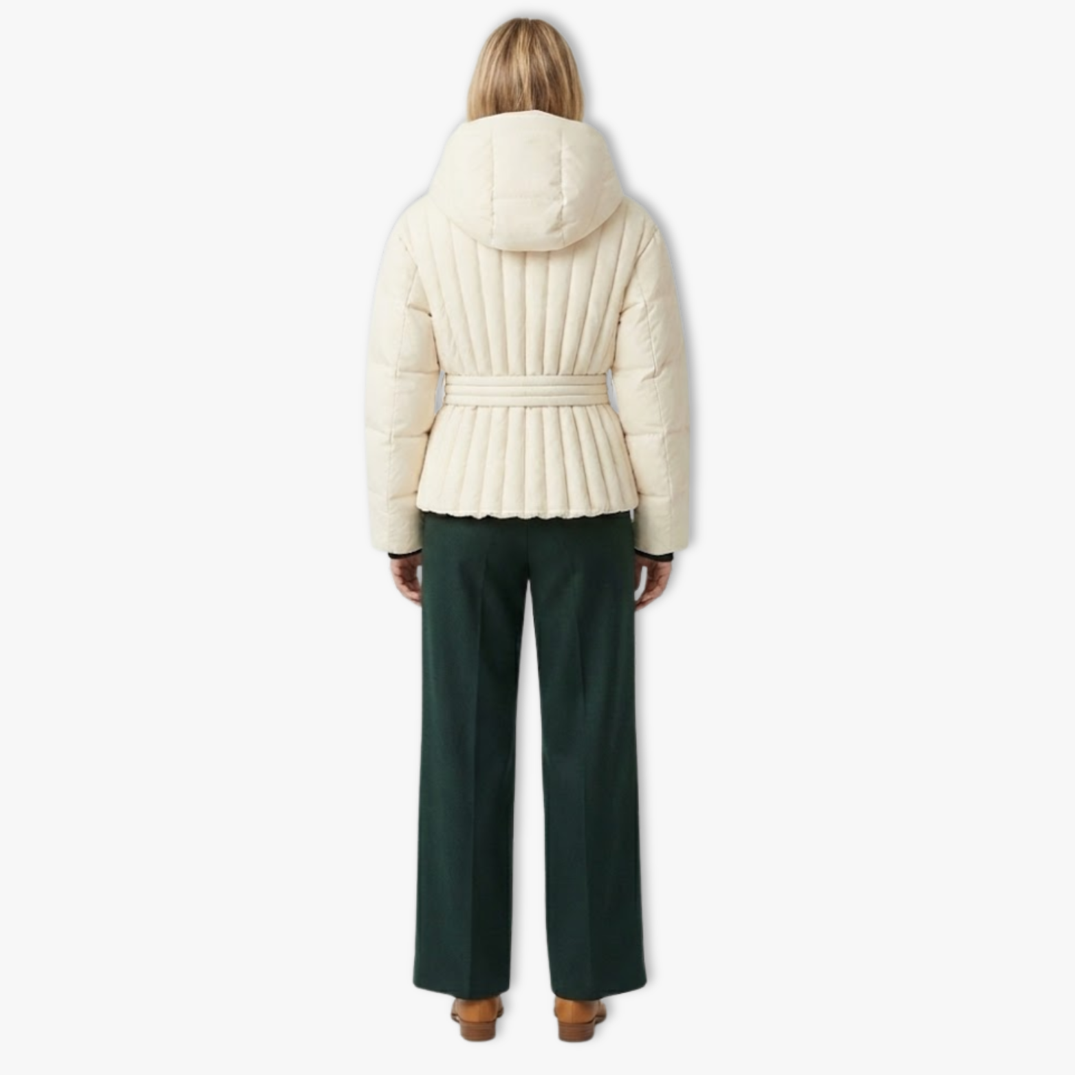 Lucía | Chaqueta de Esquí Peplum con Capucha para Mujer 3