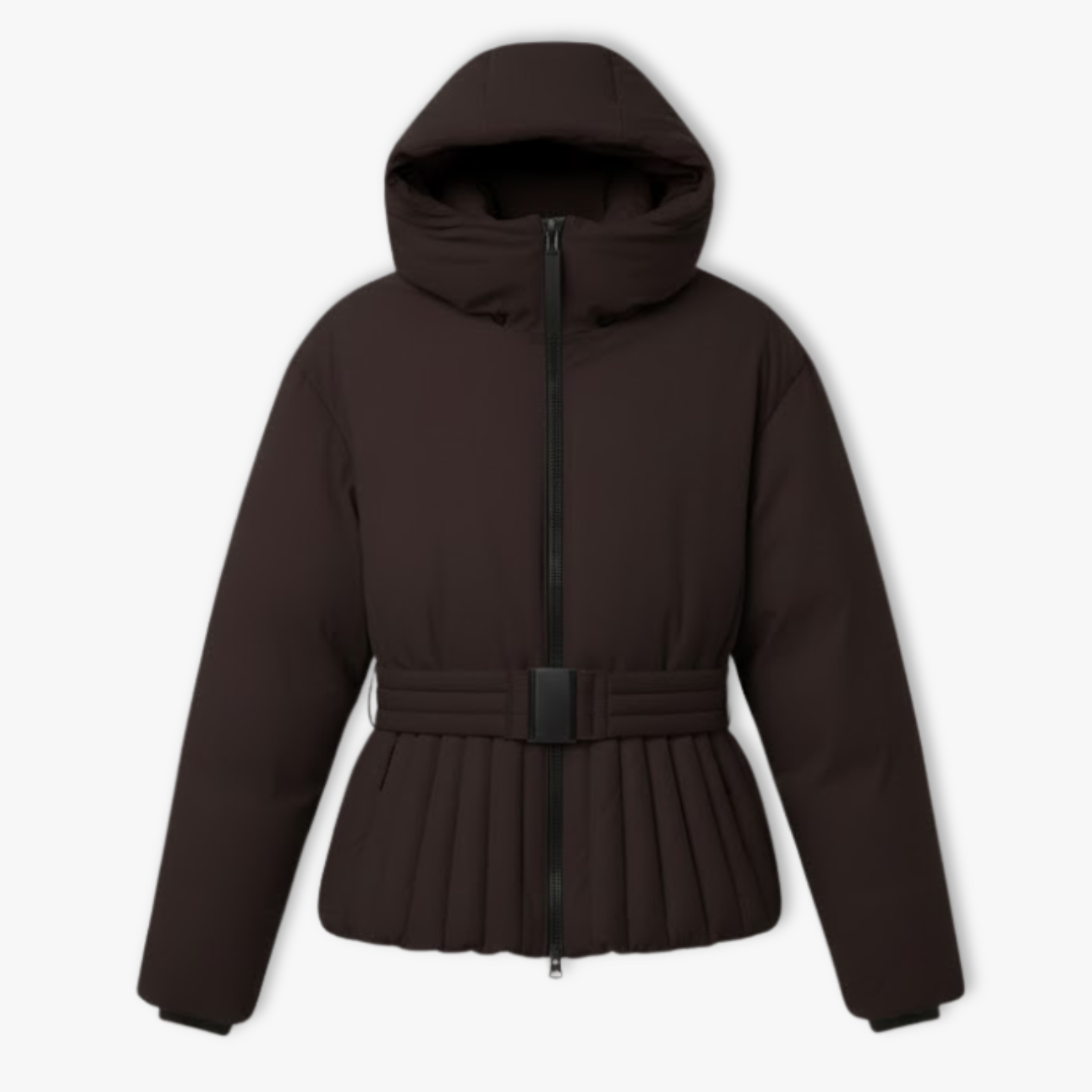 Lucía | Chaqueta de Esquí Peplum con Capucha para Mujer 4