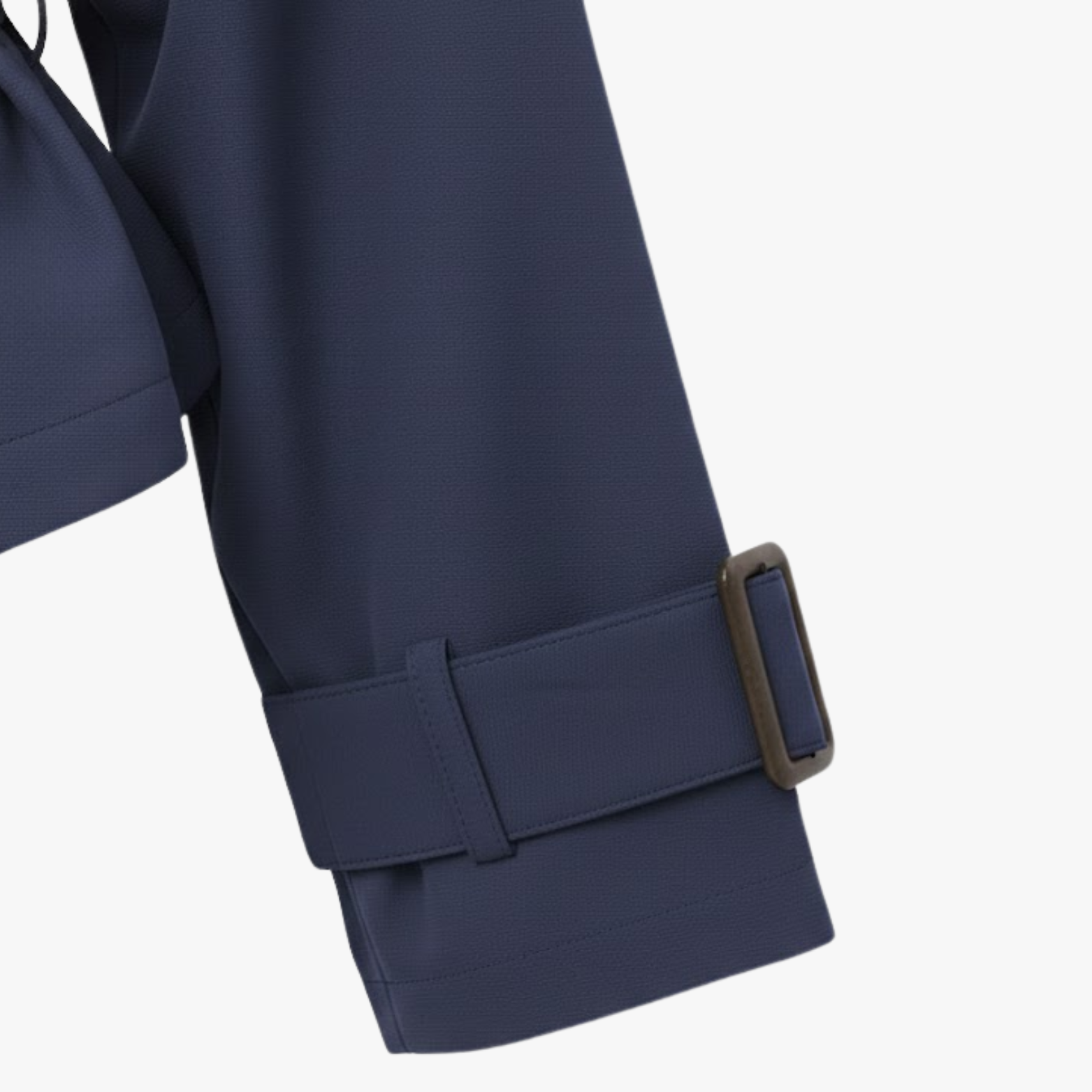 Lucía | Gabardina Corta con Cordones para Mujer con Estilo Moderno 4
