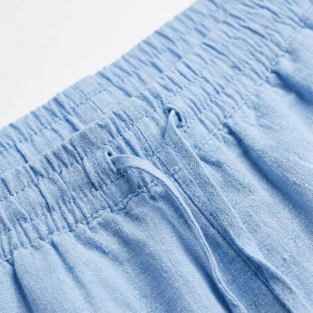 Lucía | Pantalones Holgados de Lino y Algodón con Cintura Alta para Mujer 5