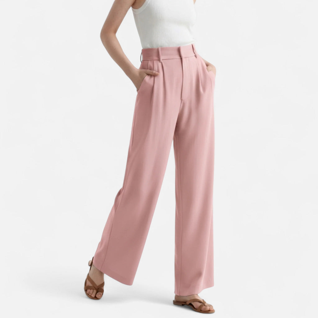 Lucía | Pantalones de Cintura Alta para Mujer con Estilo Atemporal 0