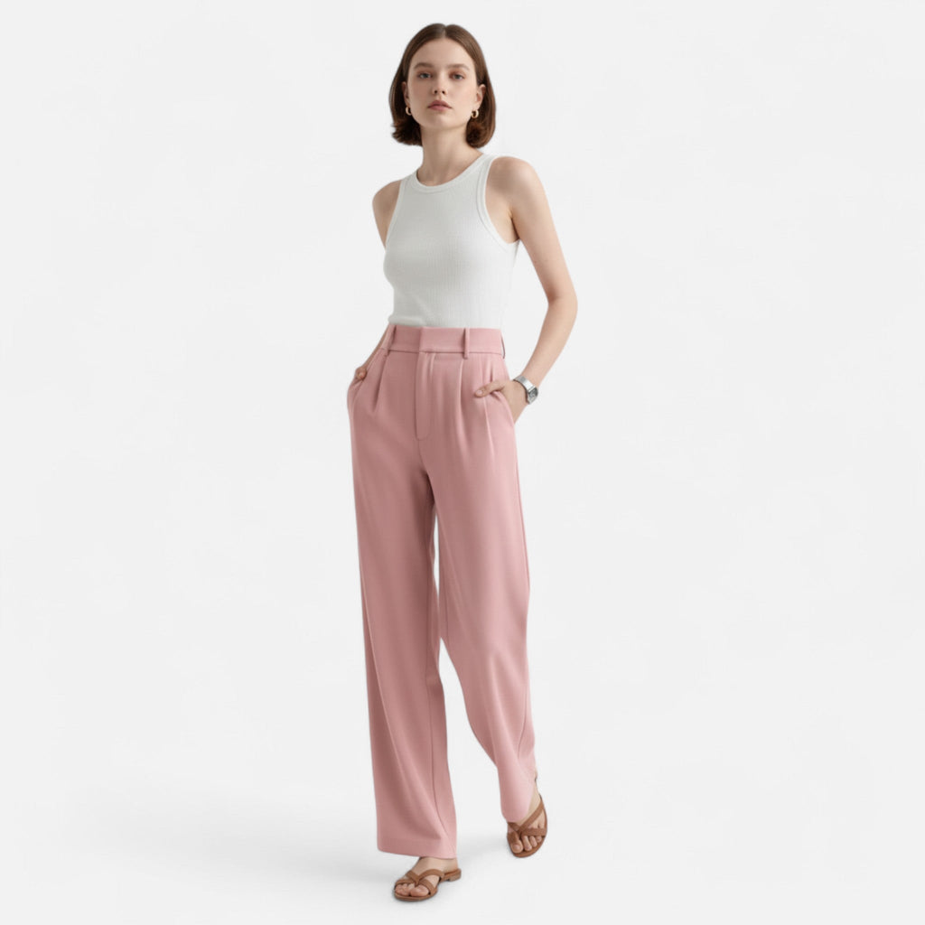 Lucía | Pantalones de Cintura Alta para Mujer con Estilo Atemporal 1