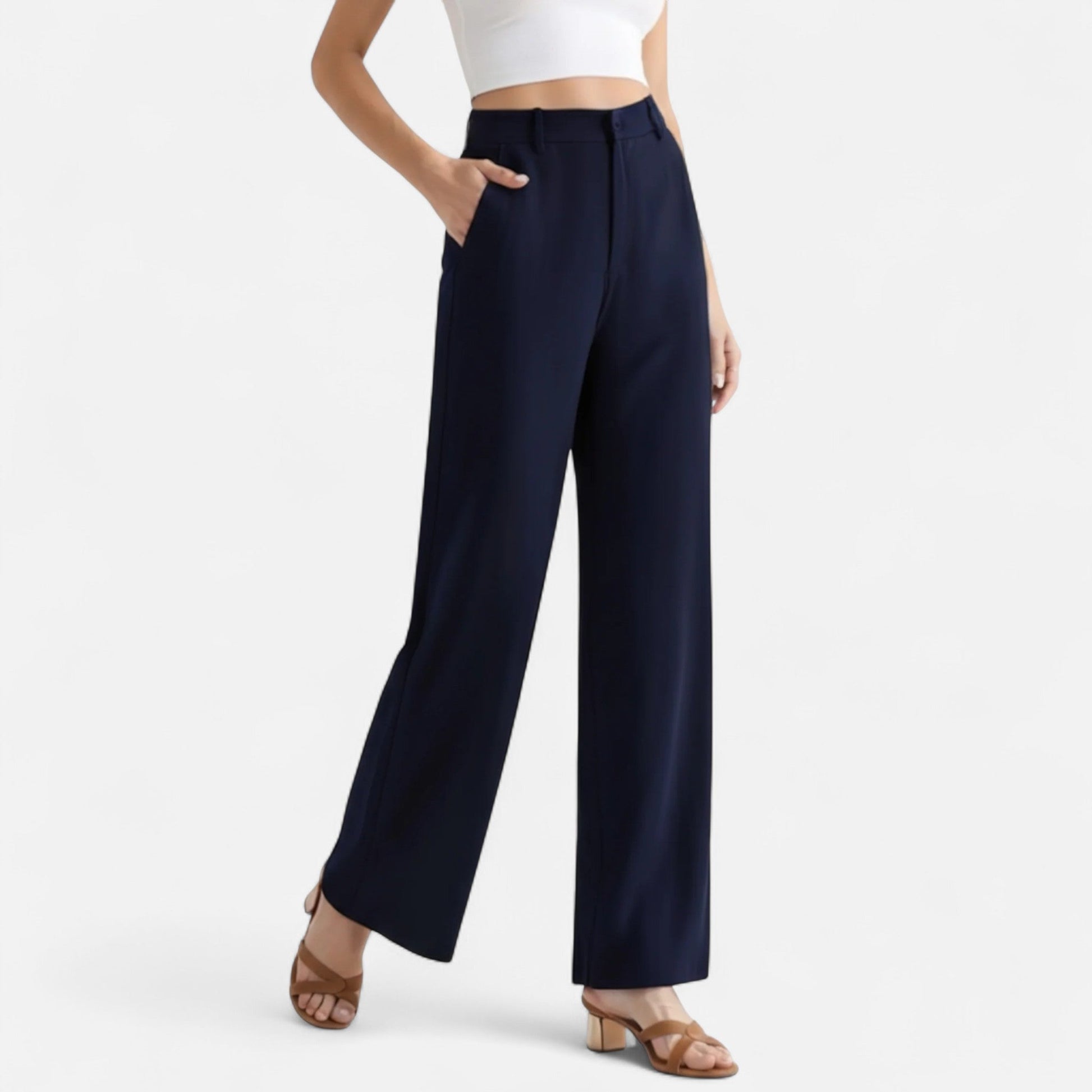 Lucía | Pantalones de Cintura Alta para Mujer con Estilo Atemporal 3
