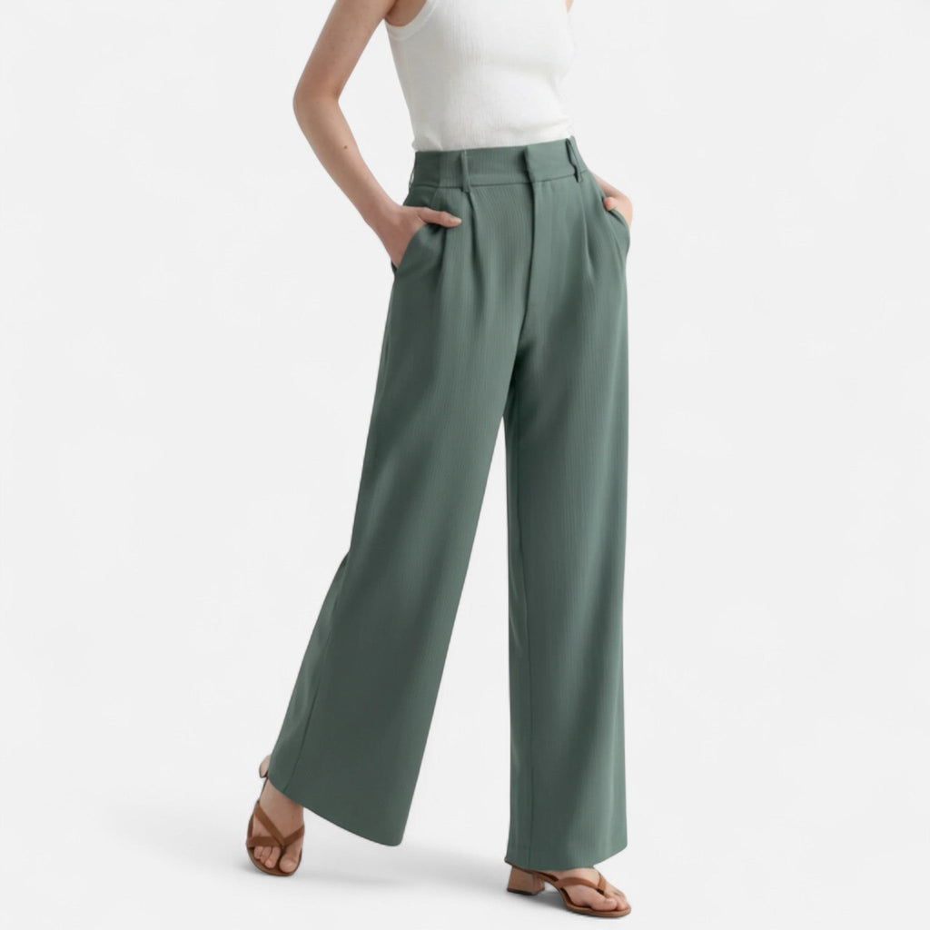 Lucía | Pantalones de Cintura Alta para Mujer con Estilo Atemporal 4