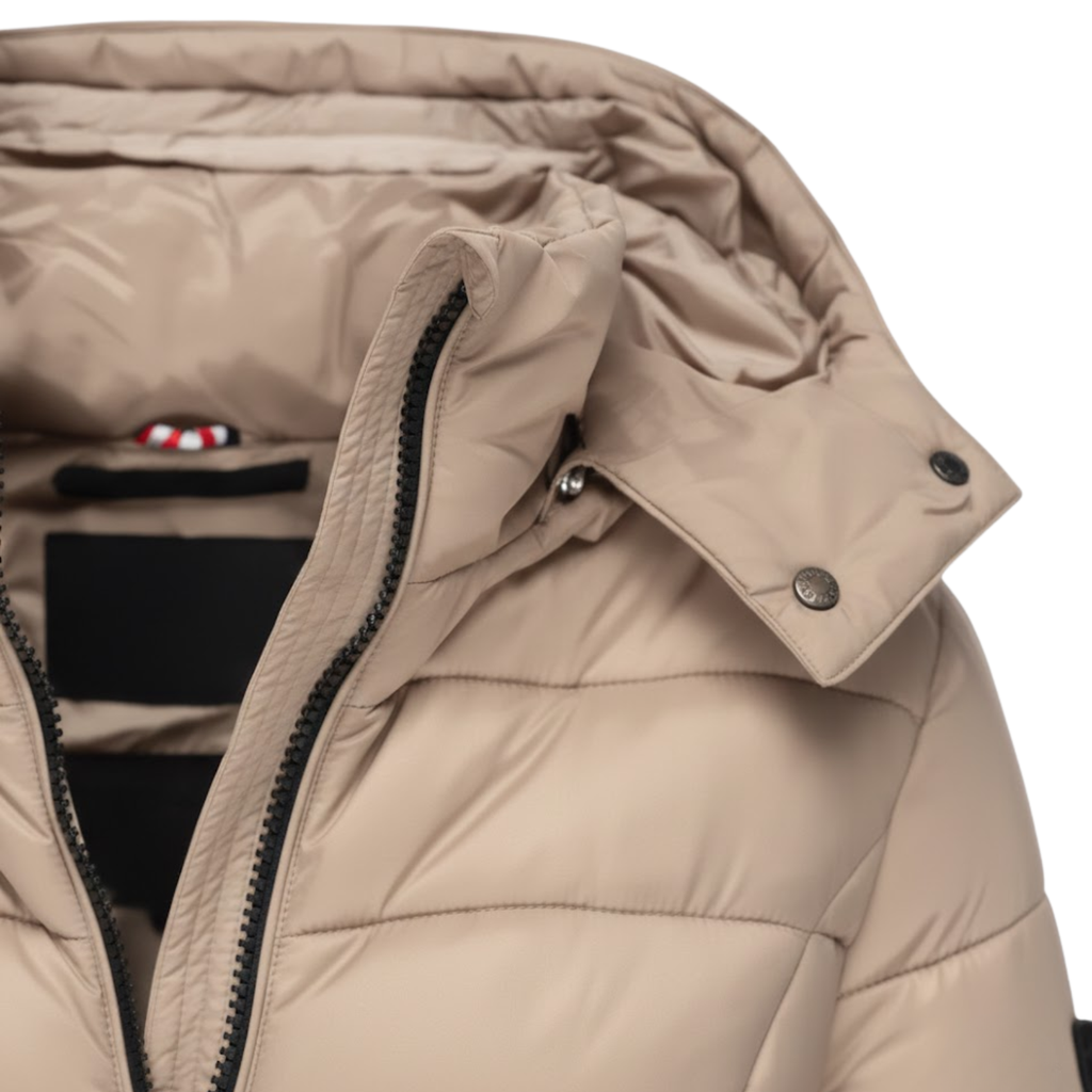 Lucía | Parka Acolchada de Longitud Media para Mujer con Capucha 7