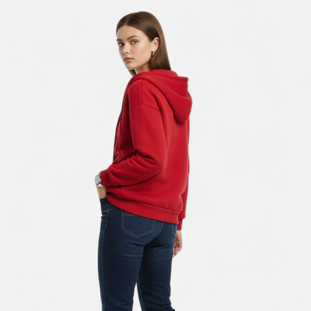 Lucía | Sudadera con Capucha y Cremallera para Mujer con Estilo Urbano 2