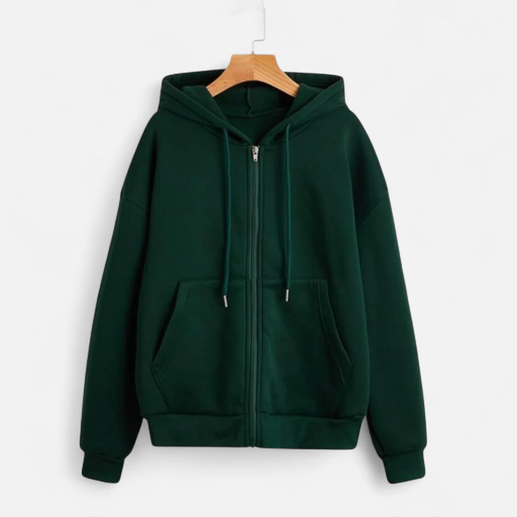 Lucía | Sudadera con Capucha y Cremallera para Mujer con Estilo Urbano 8