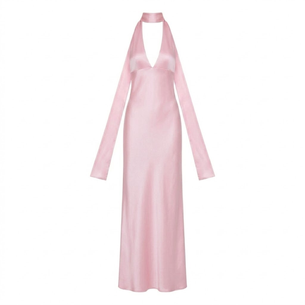 Lucía | Vestido Largo de Noche con Escote Pronunciado para Mujer 3