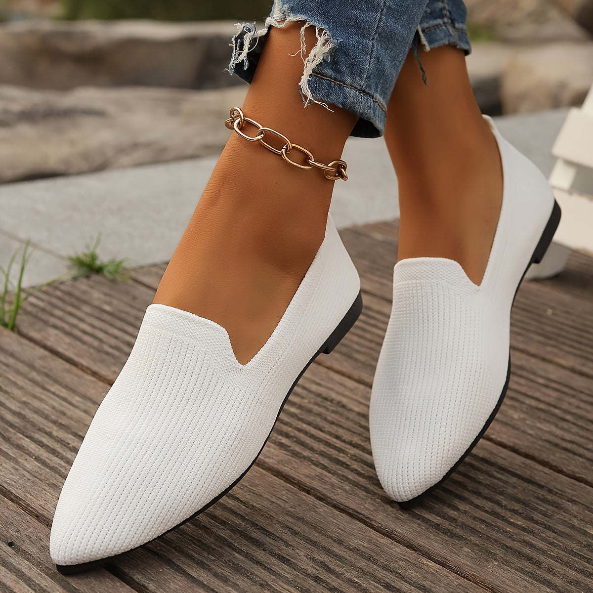 Mia | Elegantes Zapatos Planos Mujer Cómodos y Modernos 7