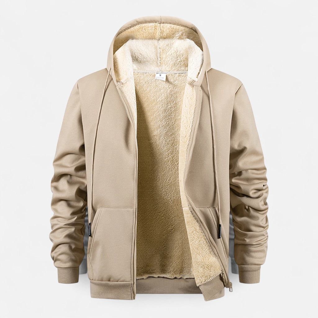 Santiago | Chaqueta con Capucha de Forro Polar para Hombre 0