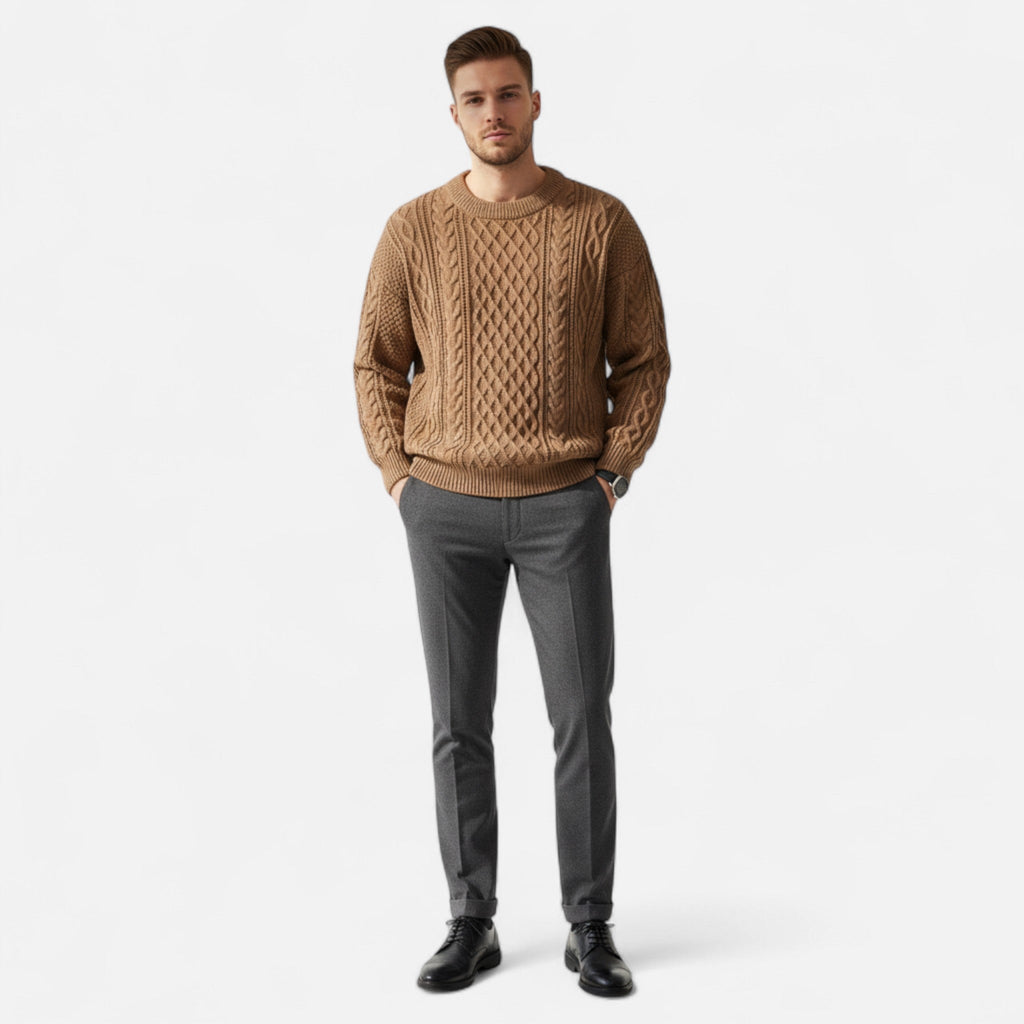 Santiago | Jersey Clásico de Lana Premium para Hombre 1