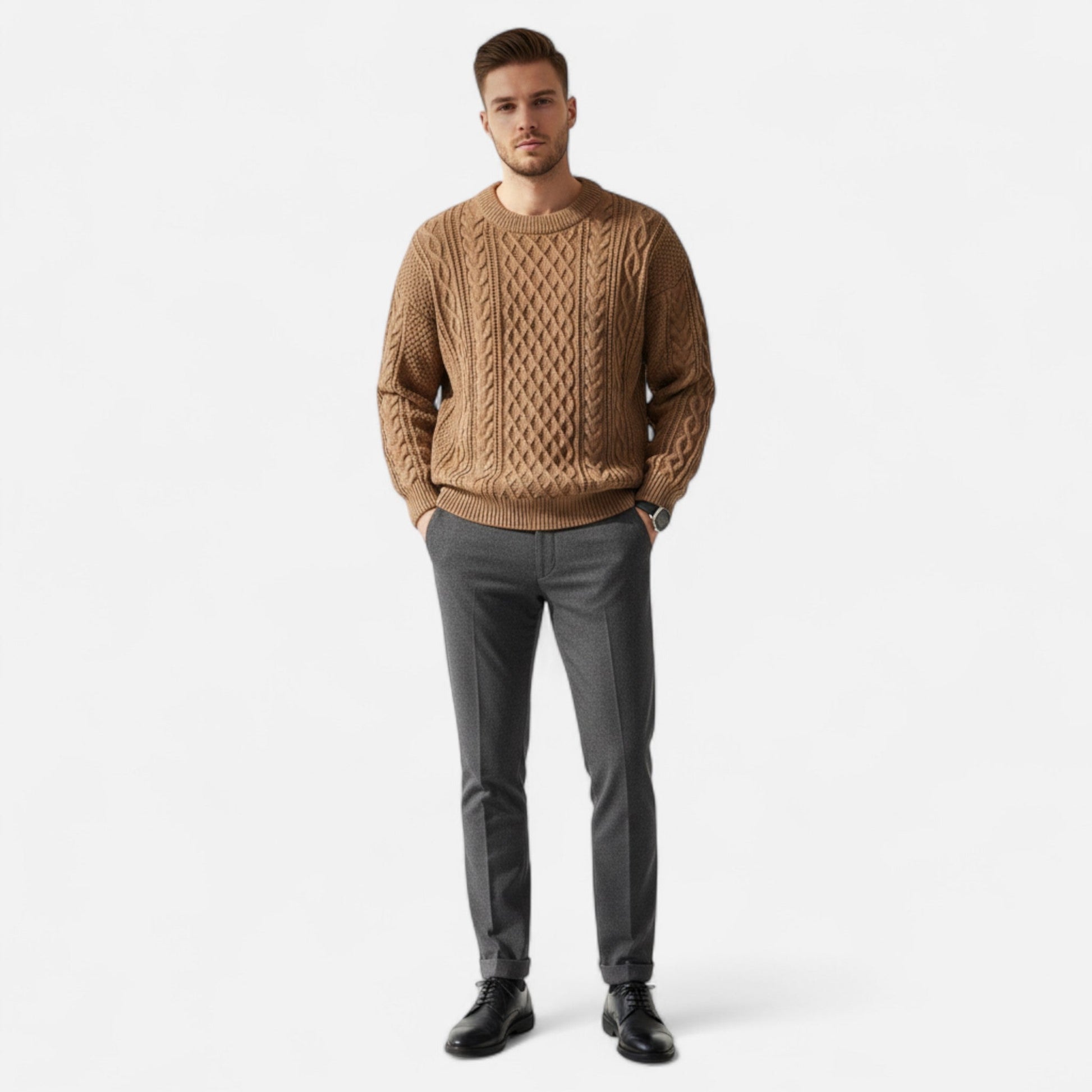 Santiago | Jersey Clásico de Lana Premium para Hombre 1