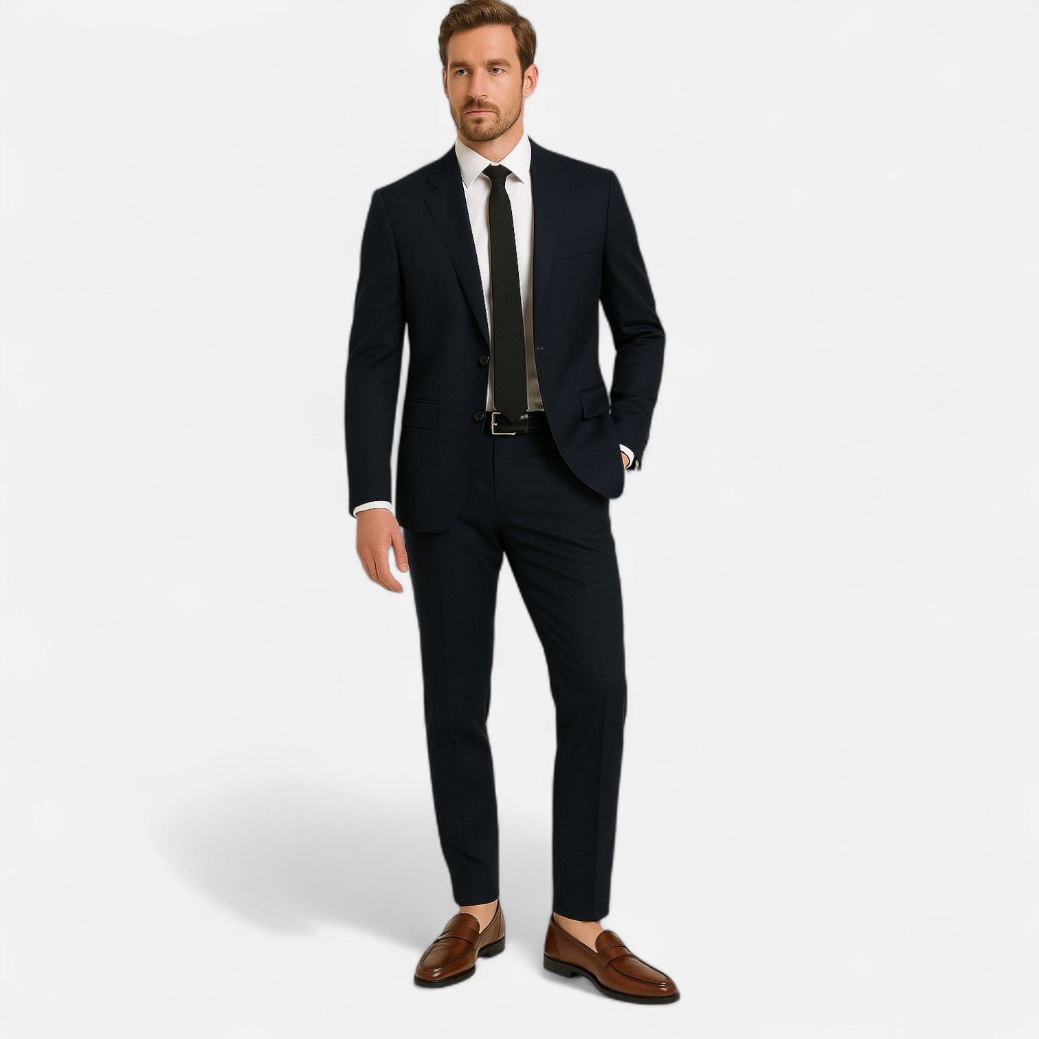 Santiago | Mocasines de Cuero Negro para Hombre con Diseño Elegante 2
