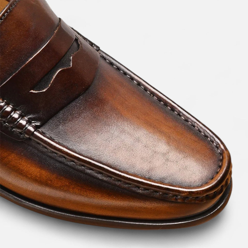 Santiago | Mocasines de Cuero Negro para Hombre con Diseño Elegante 3