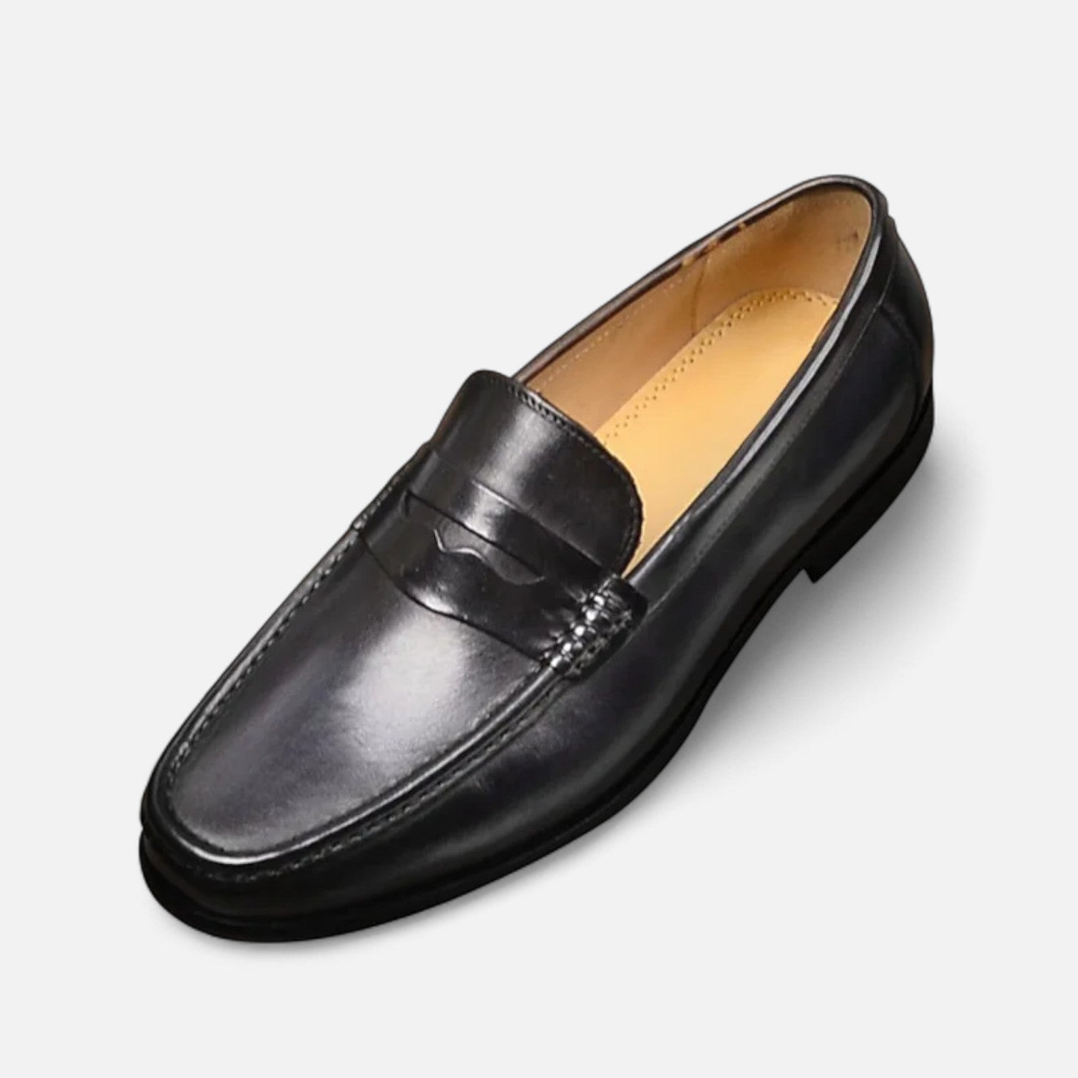 Santiago | Mocasines de Cuero Negro para Hombre con Diseño Elegante 5