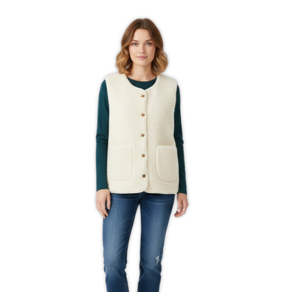Sofía | Chaleco Polar Sin Mangas para Mujer con Diseño Moderno 1