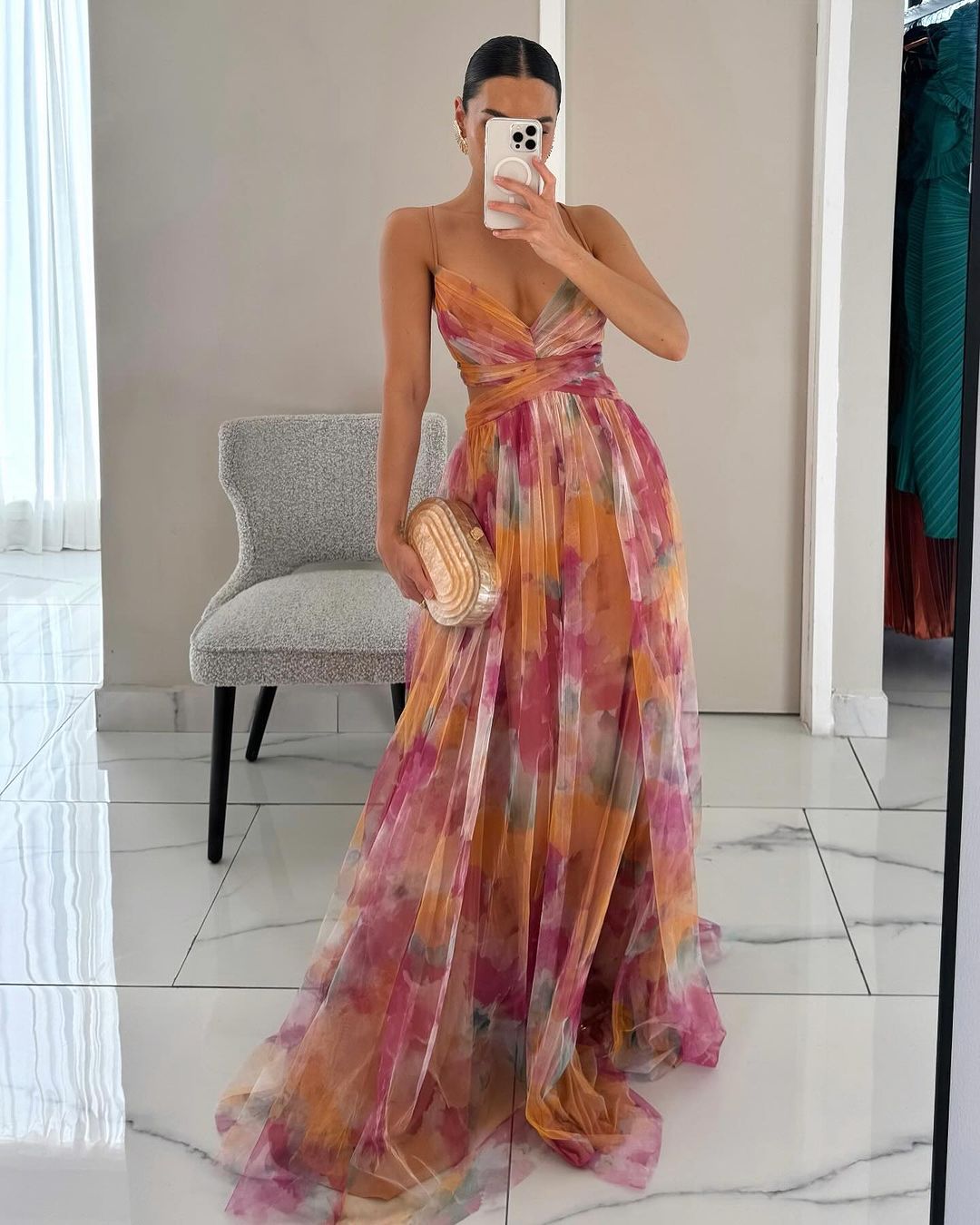Sofía | Elegante Vestido Largo Floral de Verano para Mujer 2