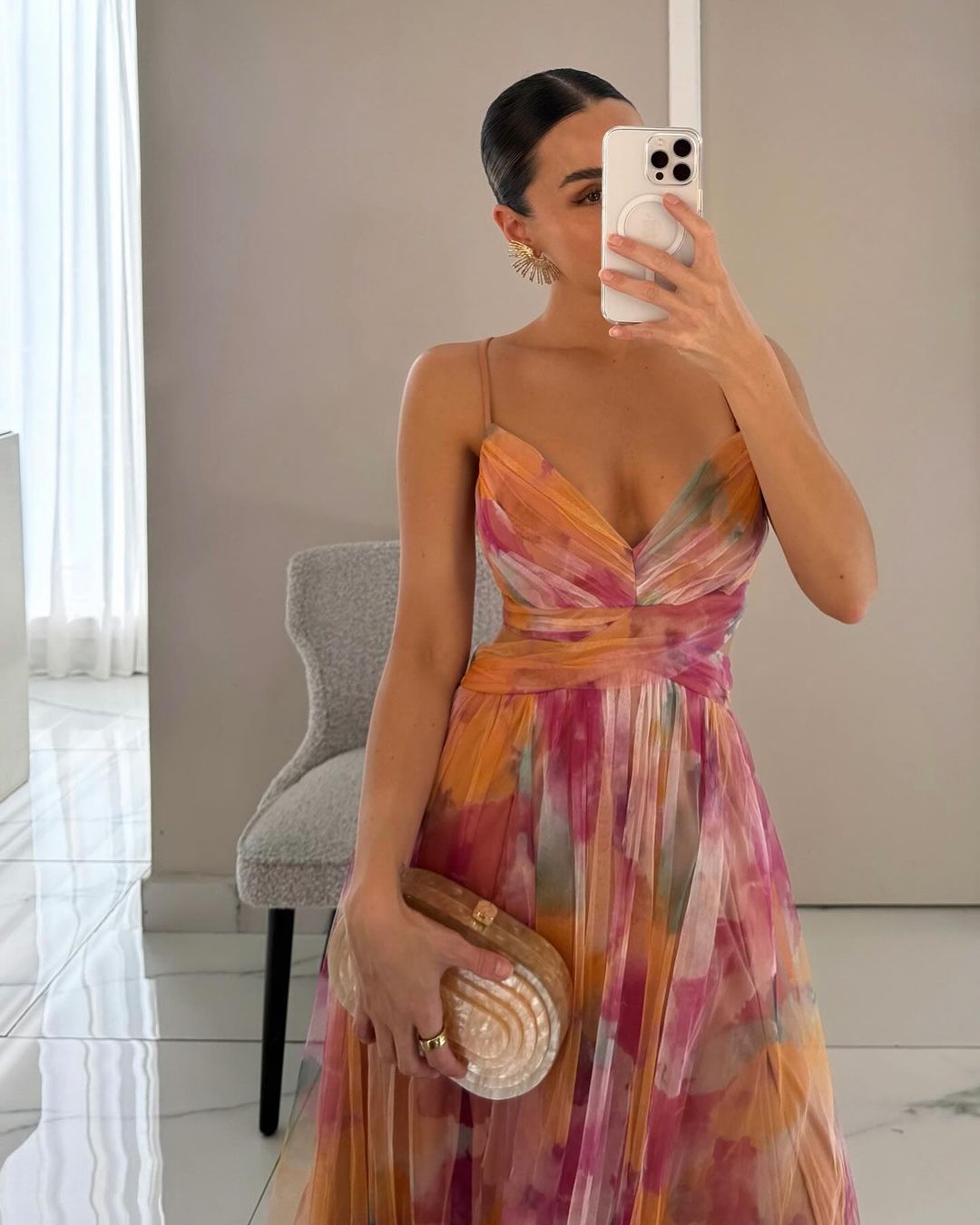 Sofía | Elegante Vestido Largo Floral de Verano para Mujer 3