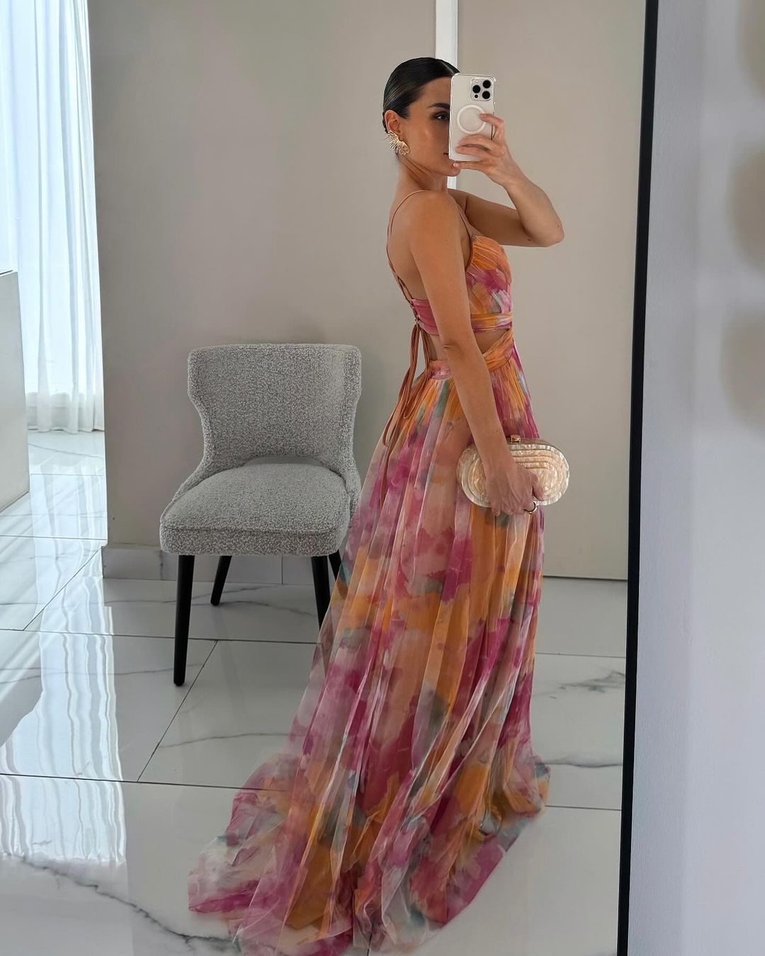 Sofía | Elegante Vestido Largo Floral de Verano para Mujer 4