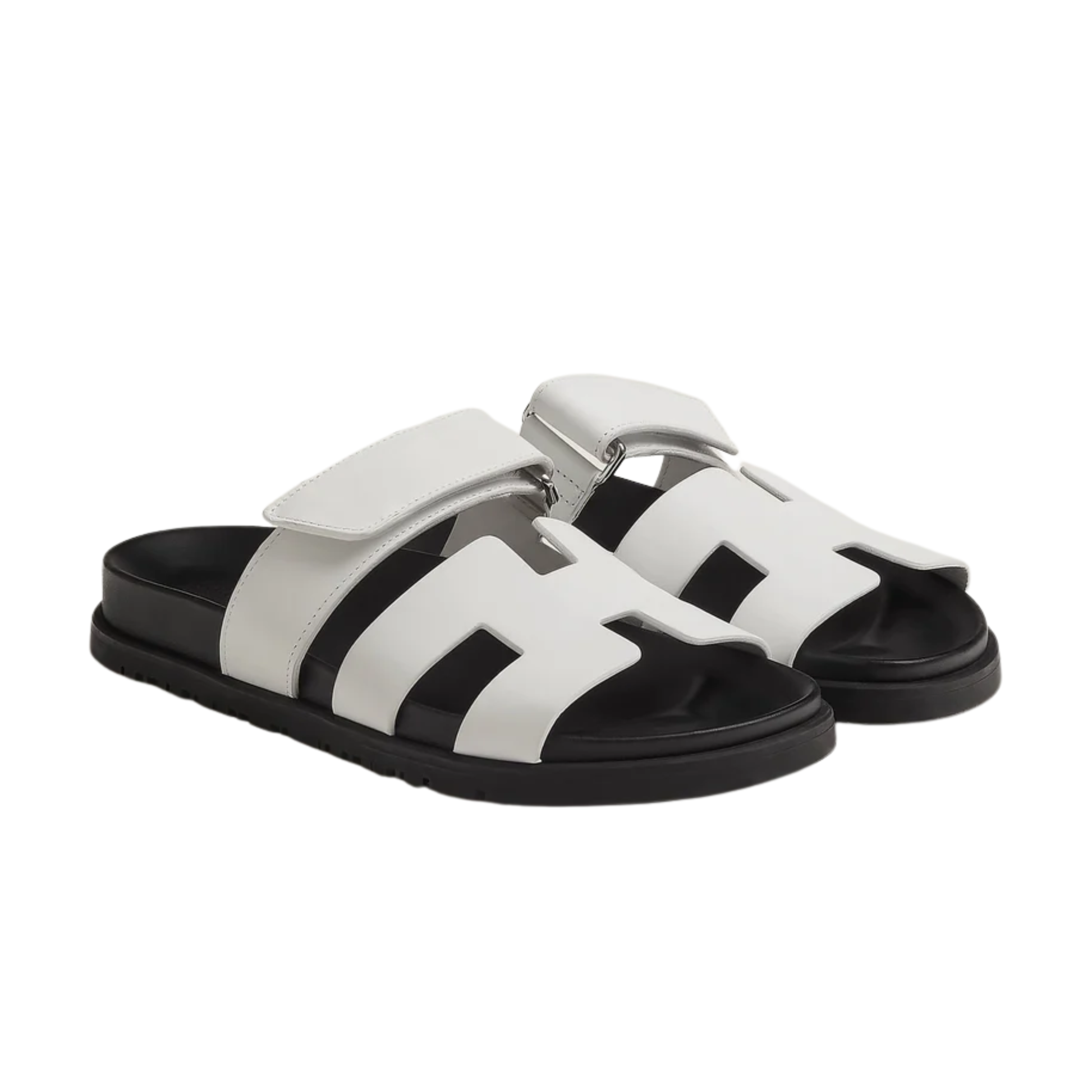 Sofía | Mules de Cuero con Tiras Entrelazadas para Mujer 0