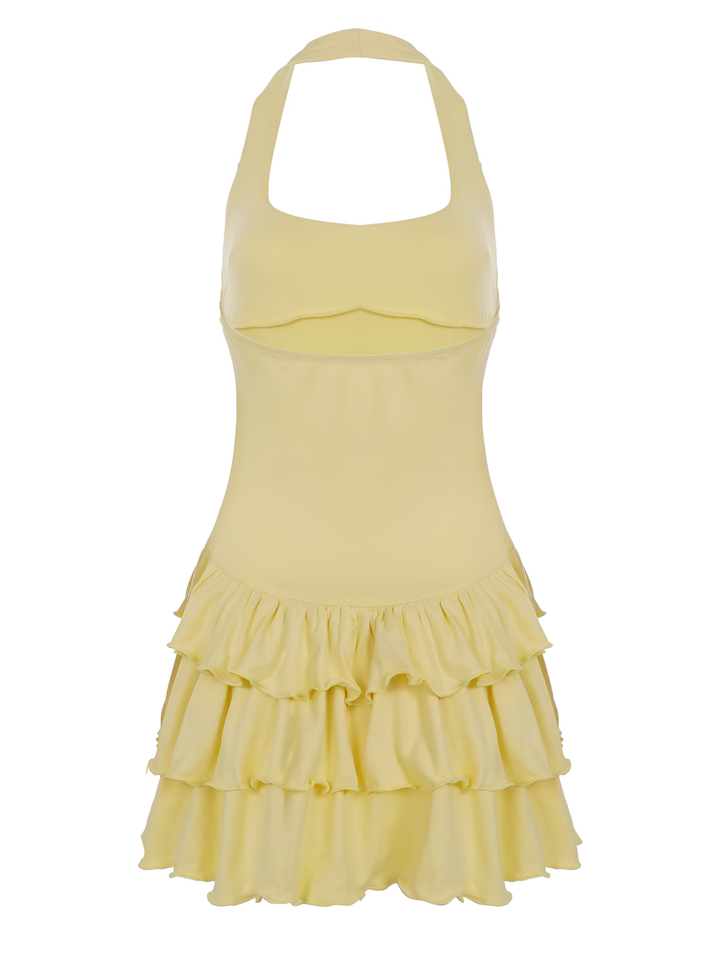 Sophia | Coqueto Minivestido Halter Veraniego Mujer 4