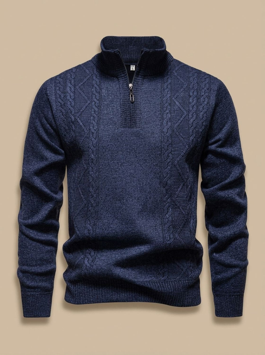 Jersey Benjamin con vaqueros oscuros para look informal