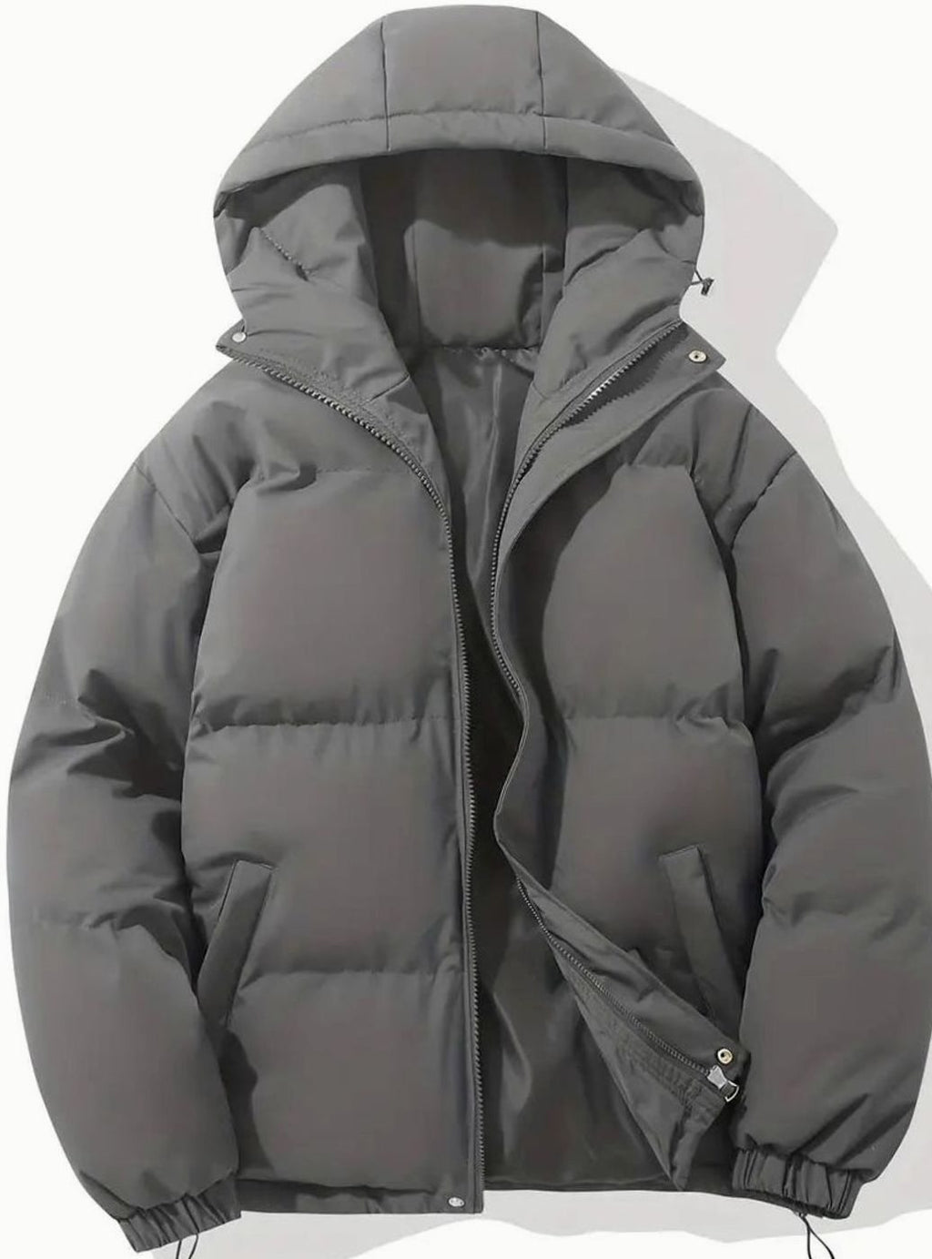 Chaqueta acolchada con capucha en varios colores disponibles