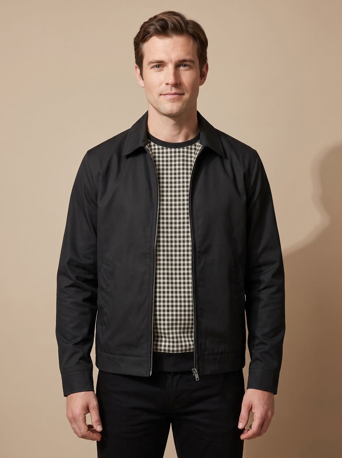 Vista trasera de la chaqueta smart-casual CALLUM para hombre