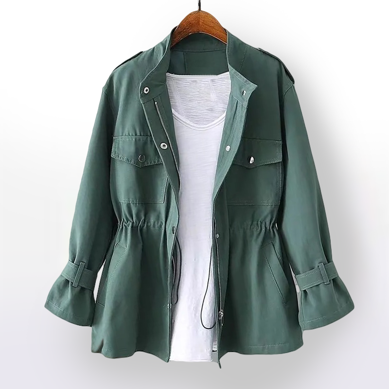 Chaqueta Clarisse combinada con pantalón de vestir para look formal