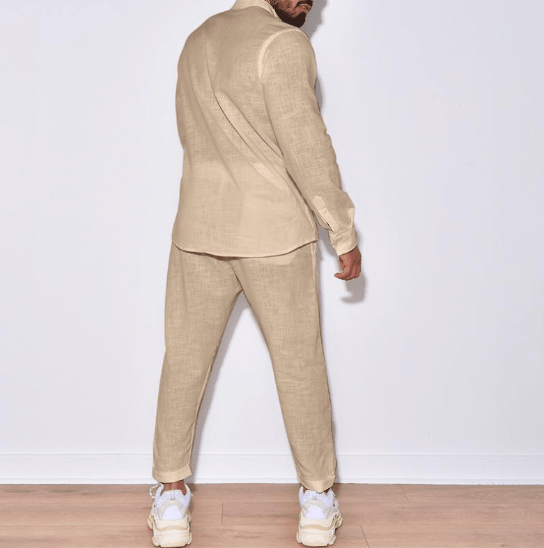 Conjunto de verano para hombre con camiseta y pantalón corto – SOLARO SET - Noa Lagos