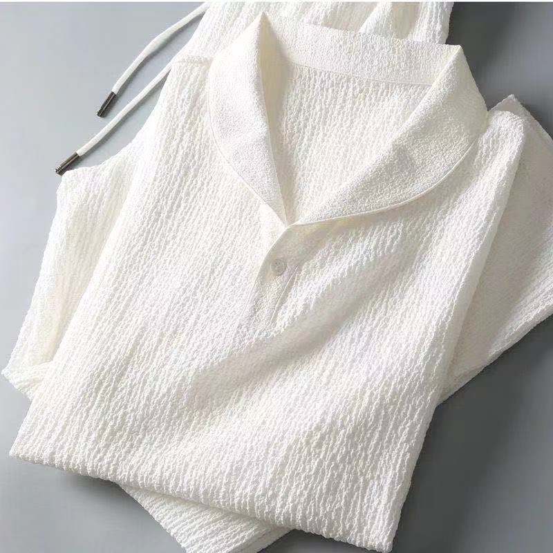 Conjunto ligero de verano para hombre con camiseta y pantalón corto – BREEZE SET - Noa Lagos