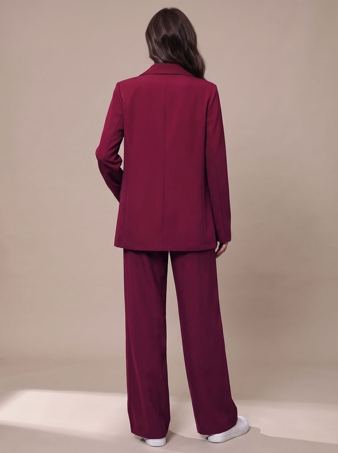 Vista frontal completa del conjunto de dos piezas ESMERALDA para mujer