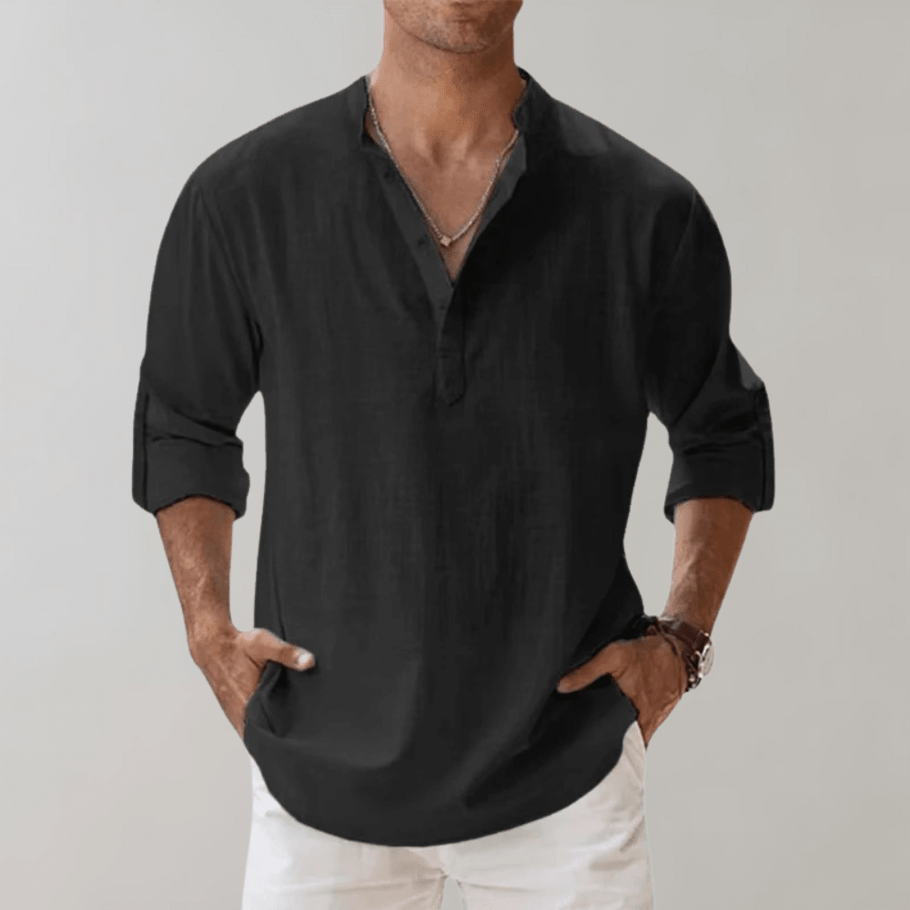 Ethan | Camisa de Lino Casual para Hombre - Noa Lagos