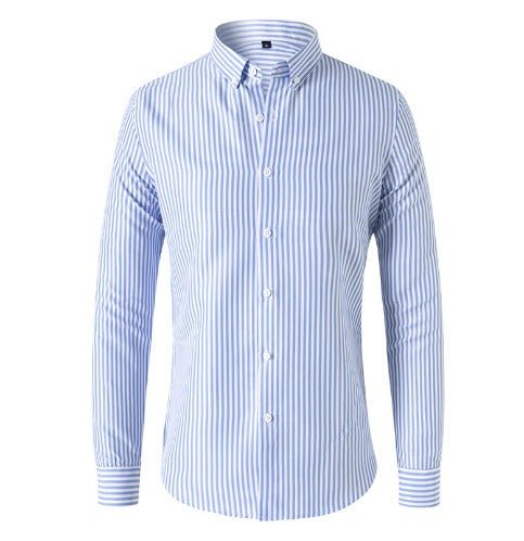 Ethan | Camisa Slim Fit Elegante de Rayas Verticales - Noa Lagos
