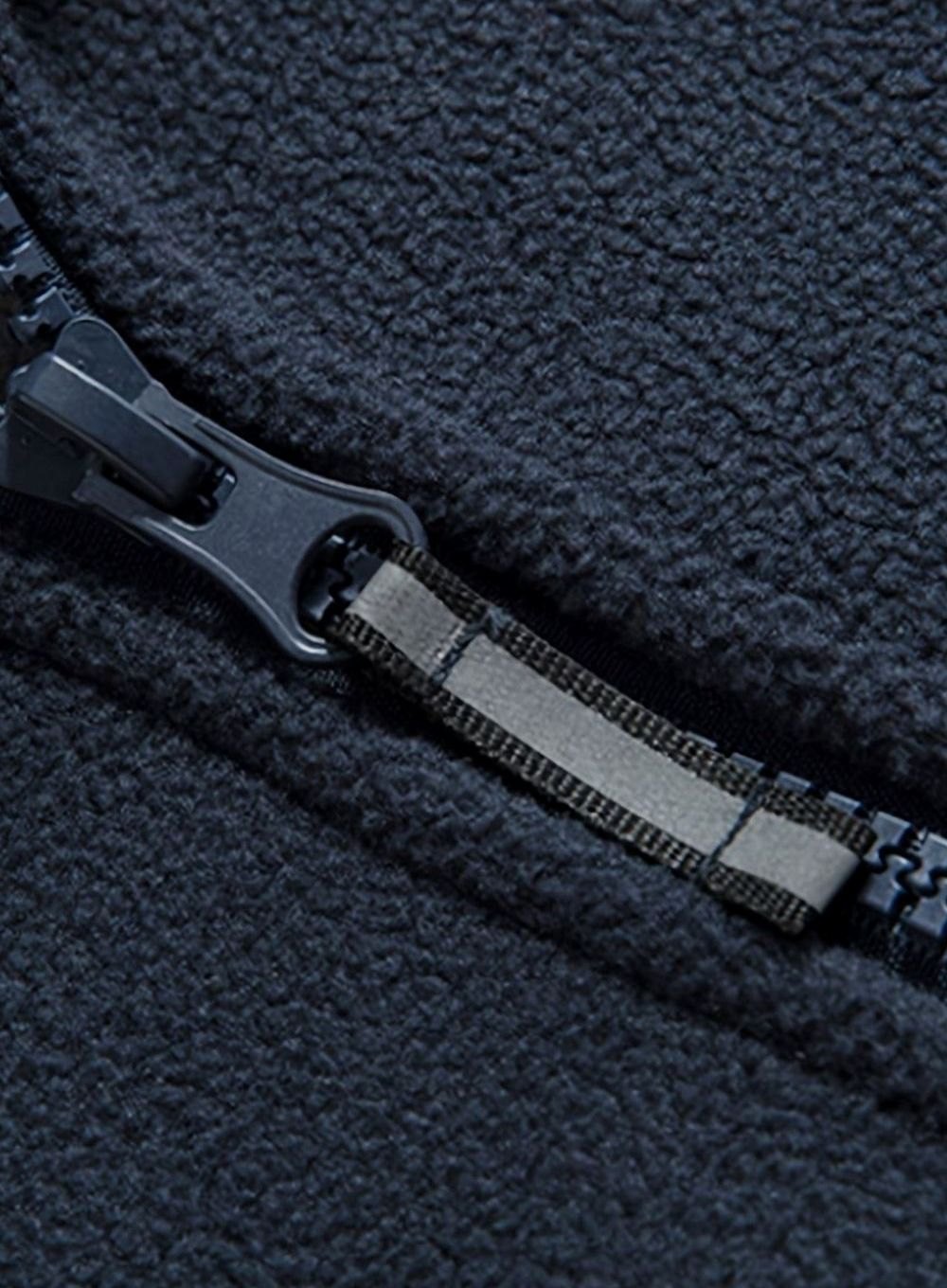 Bolsillo interior con cremallera de la chaqueta polar Grayson