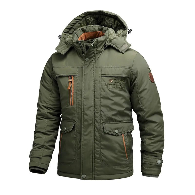 Interior acolchado de la chaqueta de invierno GRIMSVYK al detalle