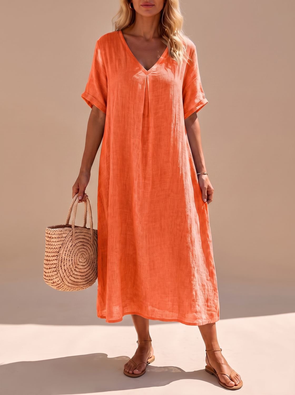 Vestido boho de verano en varios colores disponibles para mujer