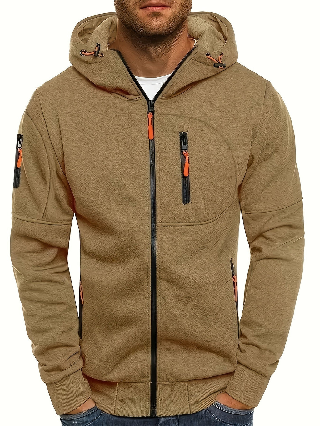 Sudadera Kian en color gris, vista lateral