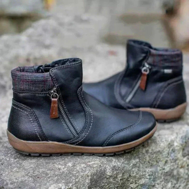 Botas ortopédicas Nieve en color marrón para mujer