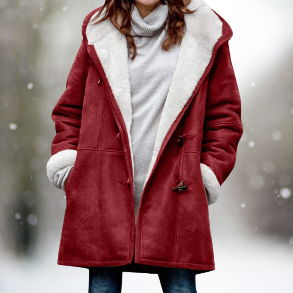 Chaqueta Noira para mujer, vista trasera mostrando el diseño moderno