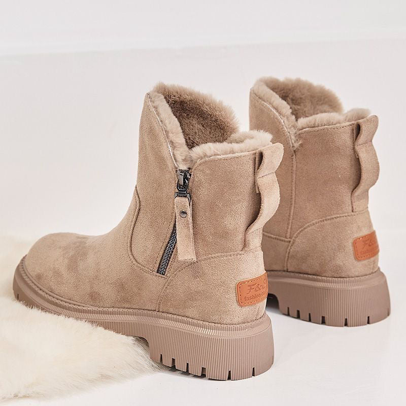 Suela antideslizante de goma de las botas de invierno Nórdika